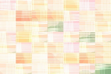 Abstract pastel plaid tile background.	