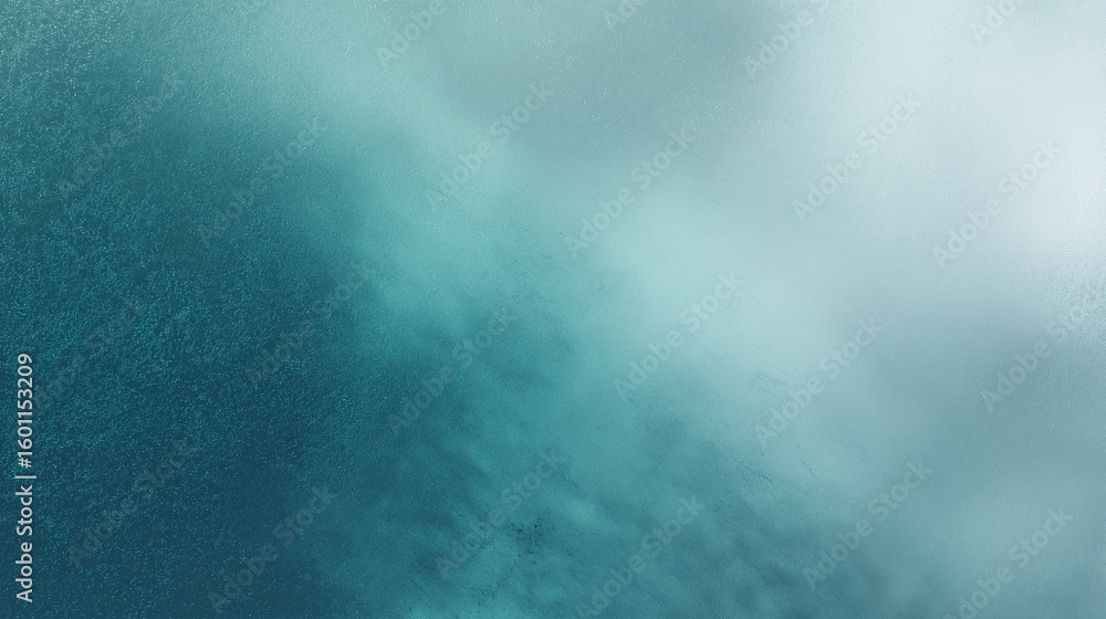 Poster abstract teal gradient texture background with elegant transition to lighter shades