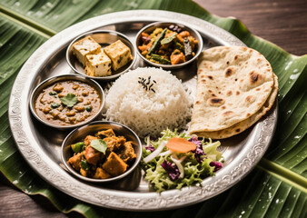 Delicious Indian Thali: A Culinary Delight