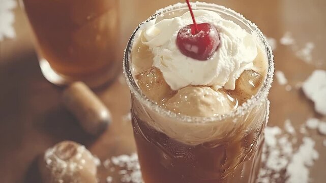 root beer float video