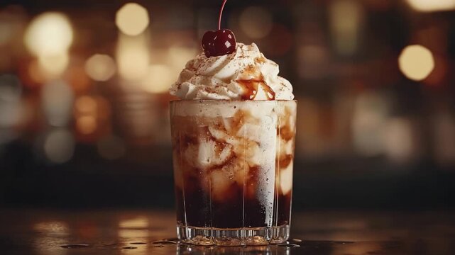 root beer float video