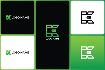 Modern Abstract Logo Design with Variations