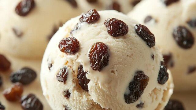 rum raisin ice cream video