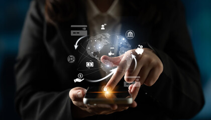 Global digital payment network connecting users, banks, and financial services worldwide through...