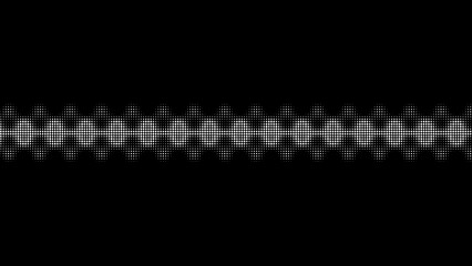 centiped. Dot halftone background. Abstract white dots shape pattern texture