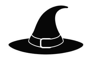 Fototapeta premium witch hat vector icon