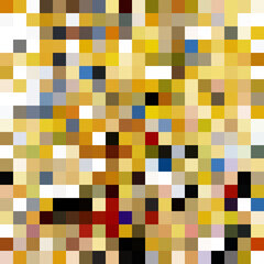 Colorful abstract mosaic background. Pixel effect. Camo and camouflage.