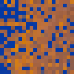 Colorful abstract mosaic background. Pixel effect. Camo and camouflage.