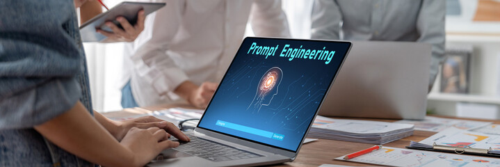 Generative AI virtual assistant tools for prompt engineer and user for ease of engage artificial...