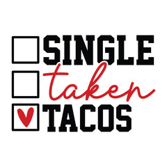 single taken tacos