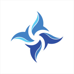  Dynamic Tech Propeller Logo Vector Art