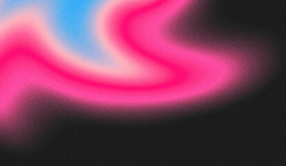 Swirl of pink and pale blue subtly shifts on dark