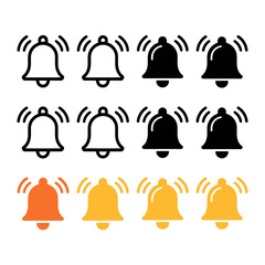 vector illustration of hats