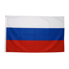 Obraz premium A vibrant and symmetrical depiction of the Russian flag showcasing its iconic white blue and red horizontal stripes