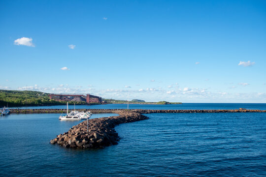 Boats at the Silver Bay Marina