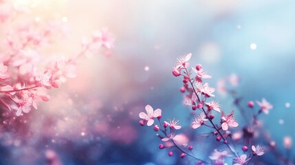 Lilac or common lilac, Syringa vulgaris in blossom. Purple flowers growing on lilac blooming shrub in park. Springtime in the garden