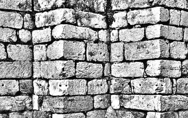 zig zag shaped wall texture
