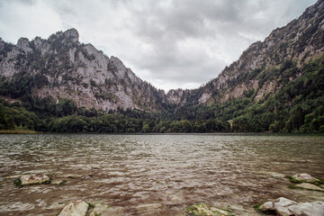 lake in the mountains