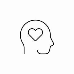 mind love design icon sign vector