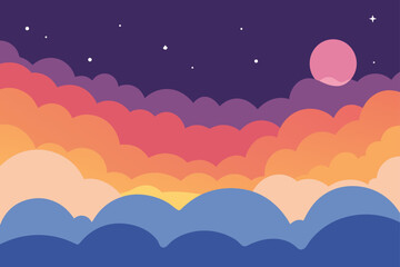 night sky background