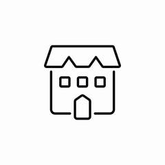 family home icon sign vector