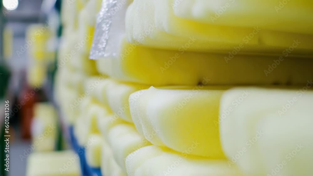 Aufkleber a stack of cheese with multiple layers, possibly used for a presentation or display
