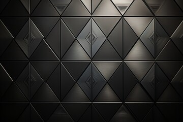 Obraz premium Texture of a Steel Plate with Diamond Pattern on Surface.