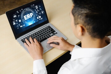 ERP enterprise resource planning software for modish business to plan the marketing strategy