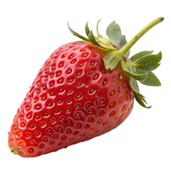 Vibrant Red Strawberry: Fresh Fruit, Perfect for Recipes & Designs