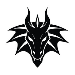 tribal tattoo design with wings