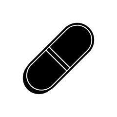 pill capsule vector illustration