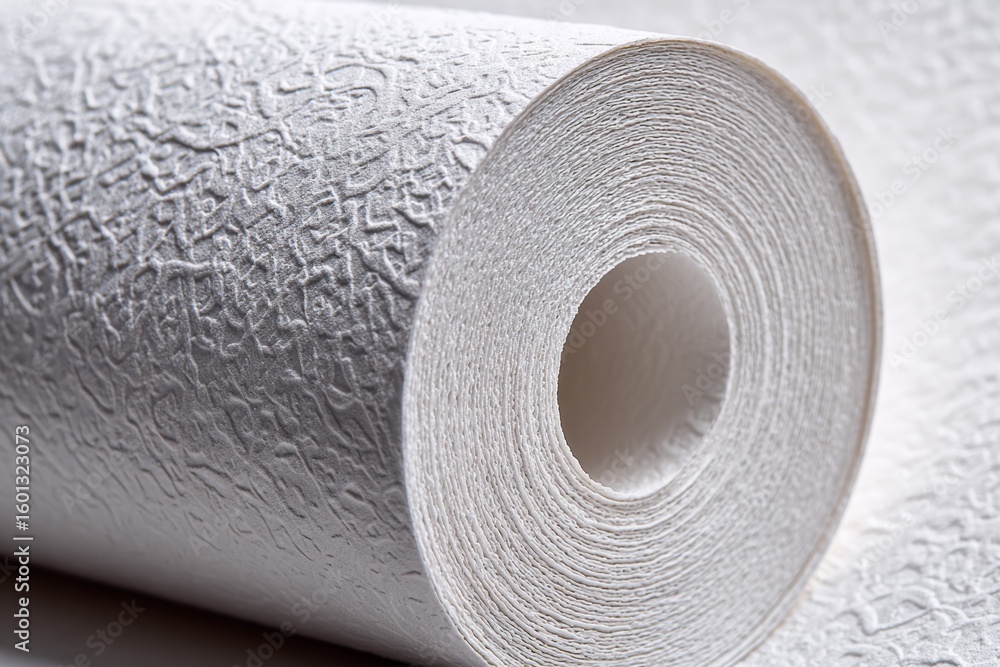 Poster textured wallpaper roll close-up with intricate patterns
