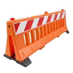 Portable Plastic Barrier: Safety Fence for Construction Sites and Events
