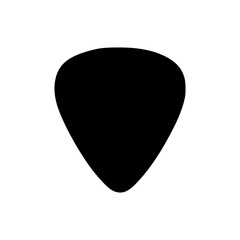 Guitar Pick Plectrum Electric guitar Icon Vector