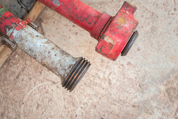 Heavy duty pumping surface line with hammer quick union connection, normally it using as fluid...