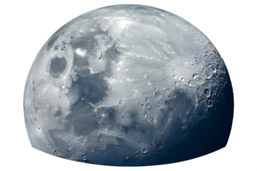 Detailed Moon Surface, Celestial Body