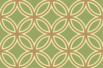 Interlocking Rings Pattern geometric circles