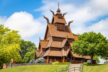 Minot Gol Stave Church Museum © PhotoSpirit