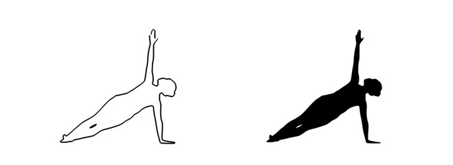 dancer pose, silhouette, minimalist, black and white, clean lines, elegant, graceful
