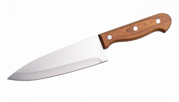 knife on a white background