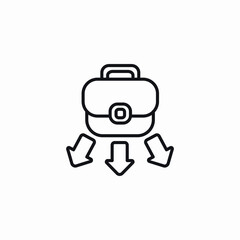 career expansion icon sign vector