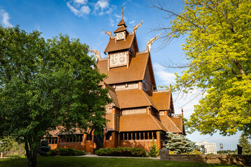 Minot Gol Stave Church Museum © PhotoSpirit