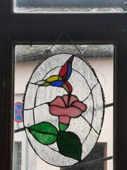 stained glass window