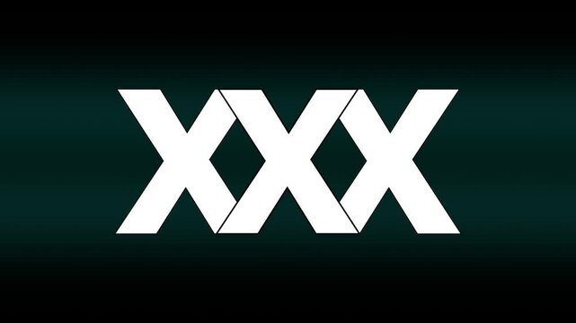 3x word text computer using white color.