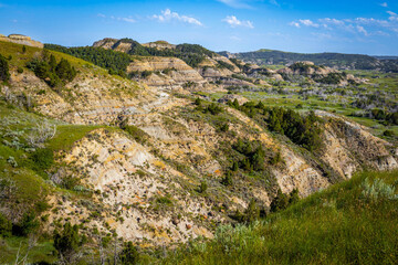 Boicourt Overlook Canyons Aerial View