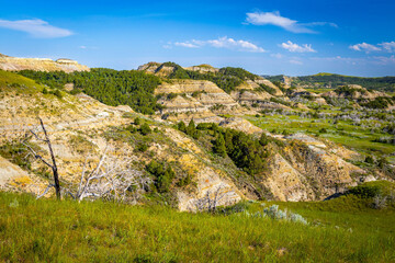 Boicourt Overlook Canyons Aerial View