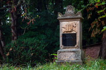 Abandoned Old  Historic Ruined Decaying  Stone Church 