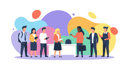 Diverse team of professionals in a meeting, ideal for business presentations and websites.