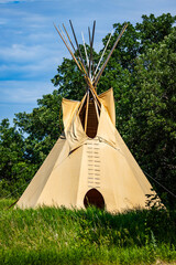 Tipi indian tent wigwam indian tent sioux style © PhotoSpirit