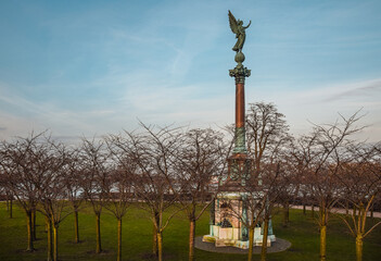 Langelinie Park in Copenhagen, Denmark